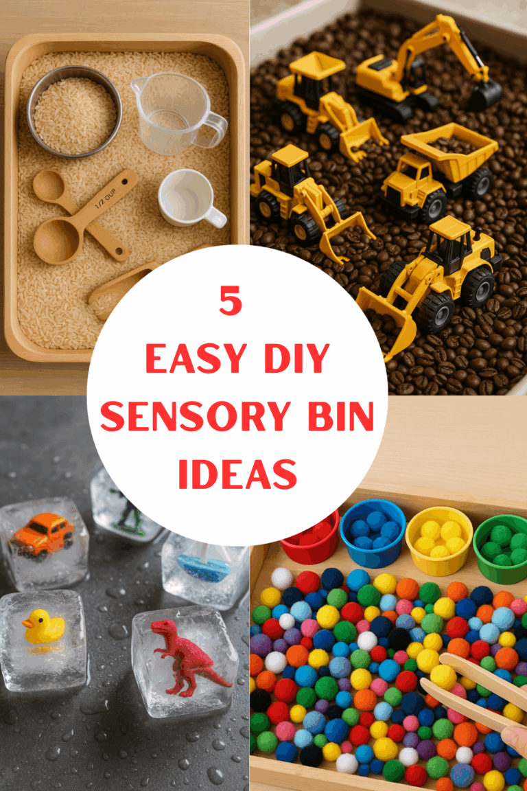 Easy Sensory Bin Fillers You Might Already Have