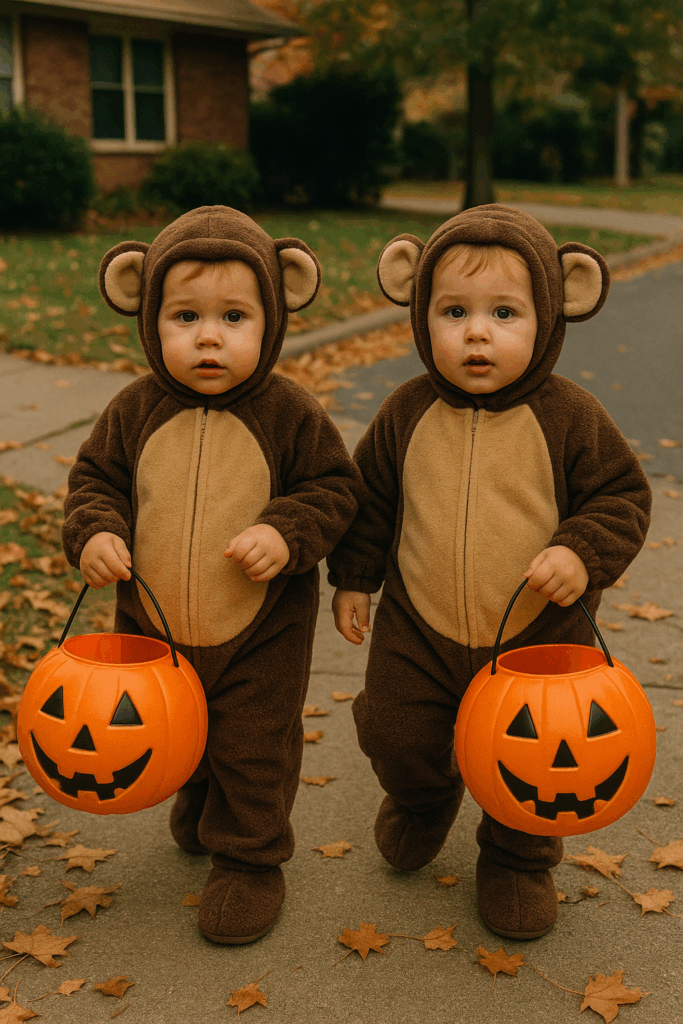 20250830_1359_Twin Toddlers' Halloween Adventure_simple_compose_01k3ycbcxbezsthwq0n1zqaysn