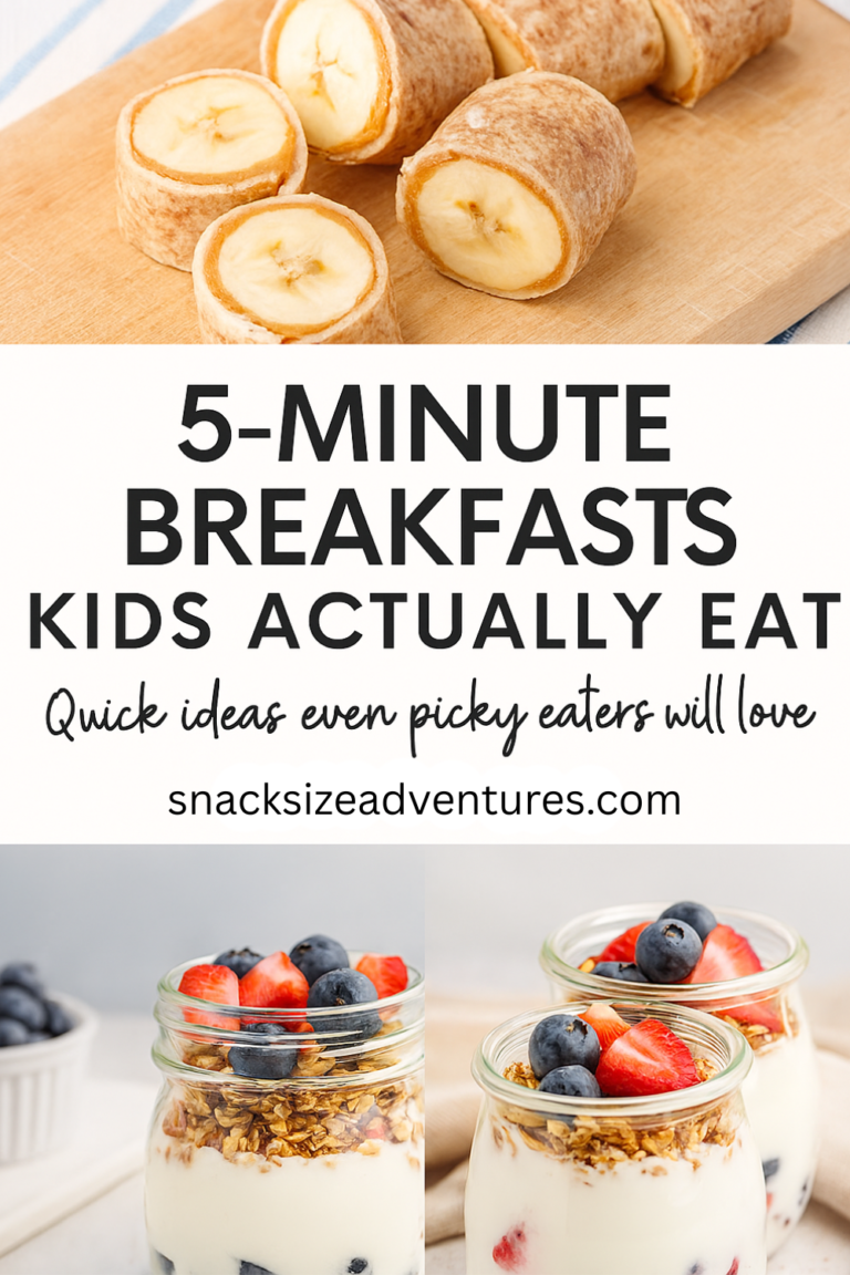 Quick Breakfast Ideas for Kids: 5-Minute Meals They’ll Love