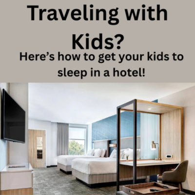 hotel room with 2 queen beds