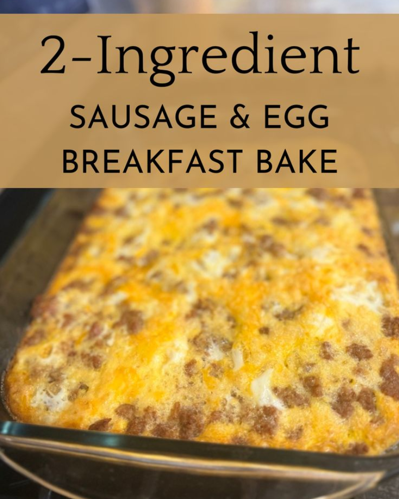 sausage and egg breakfast bake