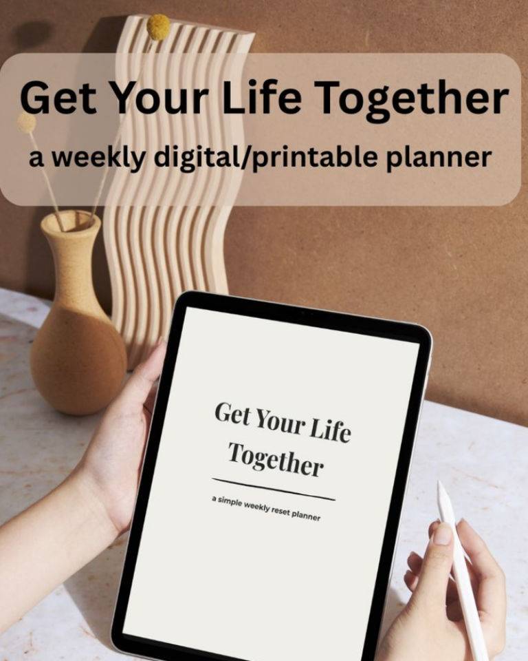 digital planner on ipad