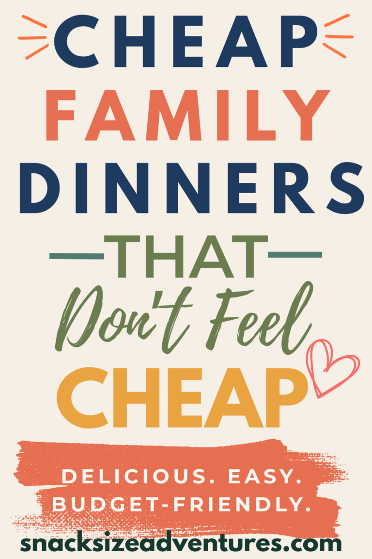 10 Cheap Family Dinners That Are Easy and Budget-Friendly